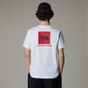 T-SHIRT SPORTIVA  RETRO ROSSO CON SCRITTA