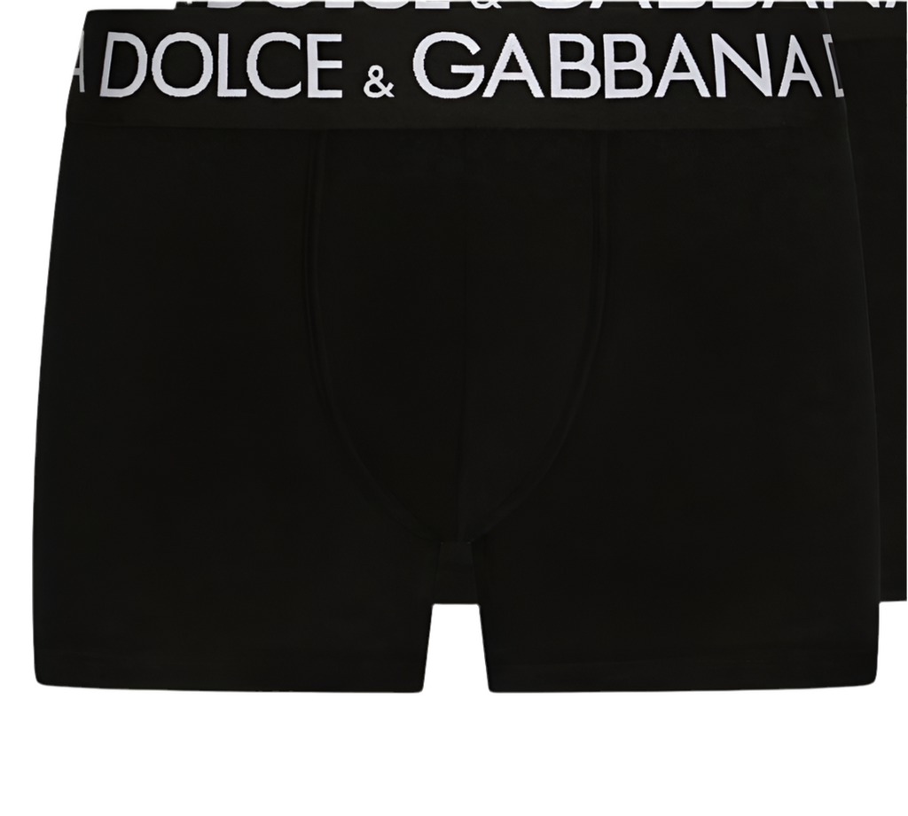 BOXER DOLCE & GABBANA PACK SINGOLO CON ELASTICO LOGATO GRANDE