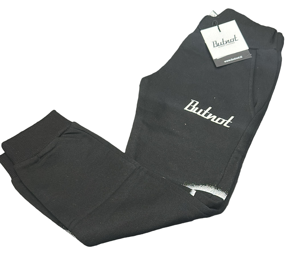 PANTATUTA BUTNOT BAMBINO FELPATO CON LOGO TESCHIO LATERALE