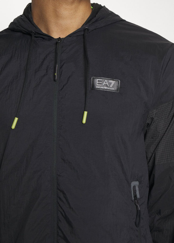 TUTA COMPLETA ARMANI UOMO  LEGGERA CON CAPPUCCIO LOGO LATO CUORE ARGENTO