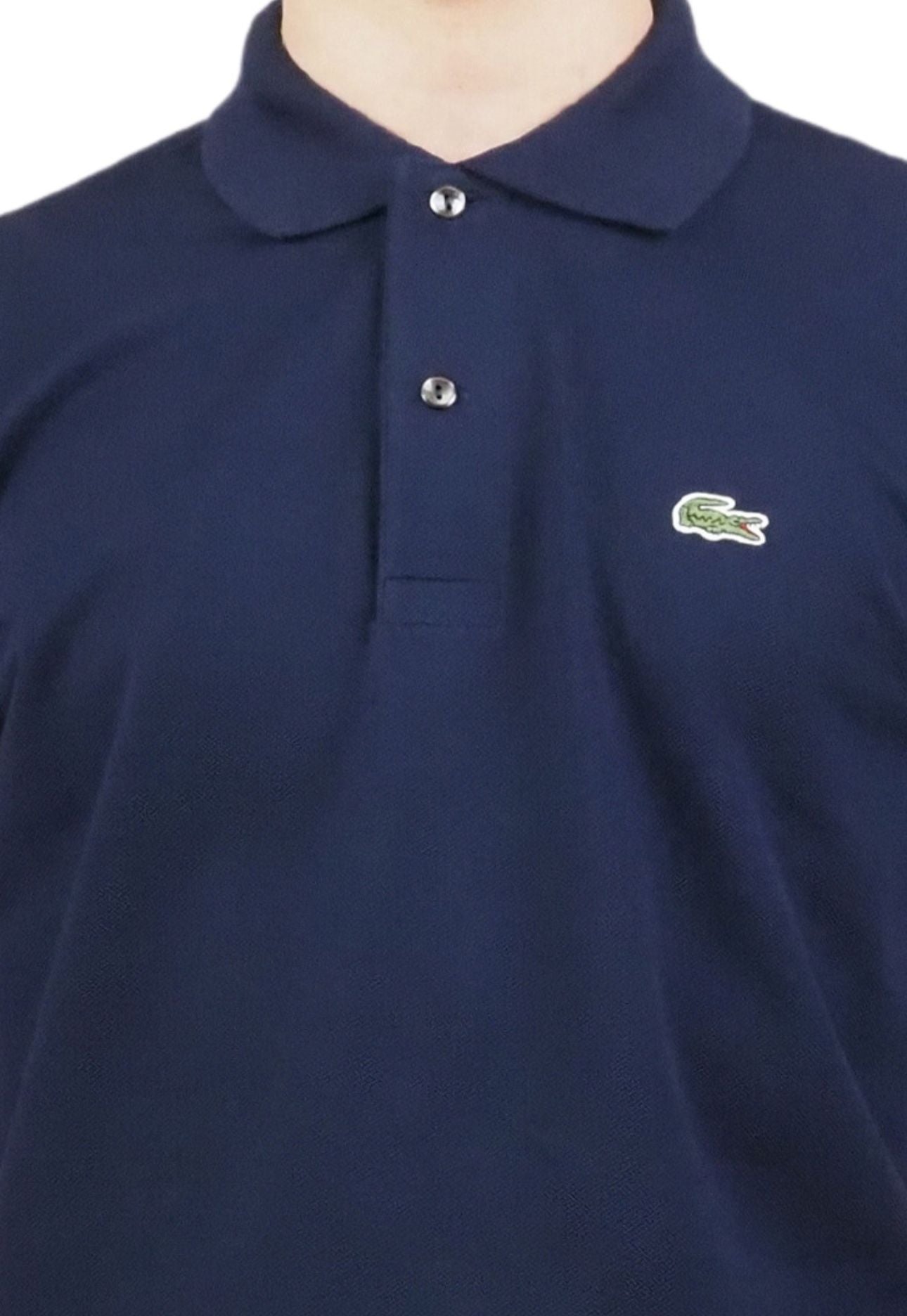 POLO LACOSTE BASIC LOGO LATO CUORE PICCOLO CUCITO