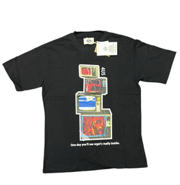 T-SHIRT PACIOTTI CON TELEVISIONI STAMPATE
