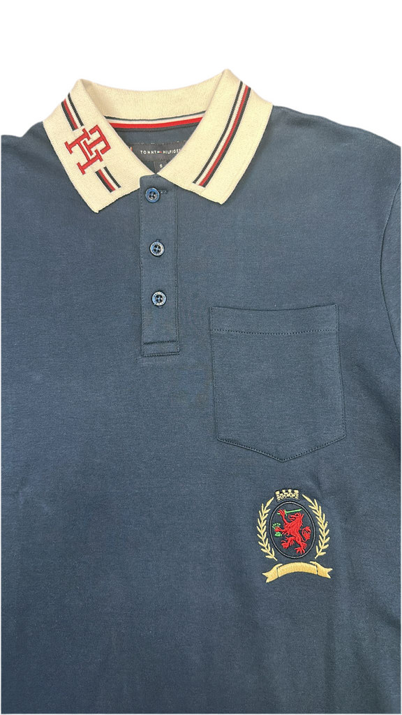 POLO TOMMY HILFIGER LOGO COLLETTO