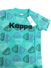 Carica l&#39;immagine nel visualizzatore di Gallery, COMPLETINO KAPPA MULTILOGO COLORATO STAMPATO