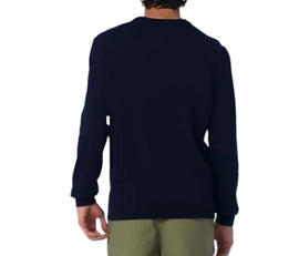 FELPA LACOSTE UOMO COTONE GIROCOLLO CON LOGO LATO CUORE CUCITO