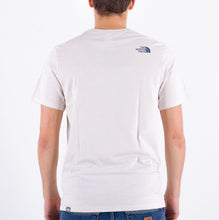 Carica l&#39;immagine nel visualizzatore di Gallery, T-SHIRT THE NORTH FACE LOGO CENTRALE STAMPATO