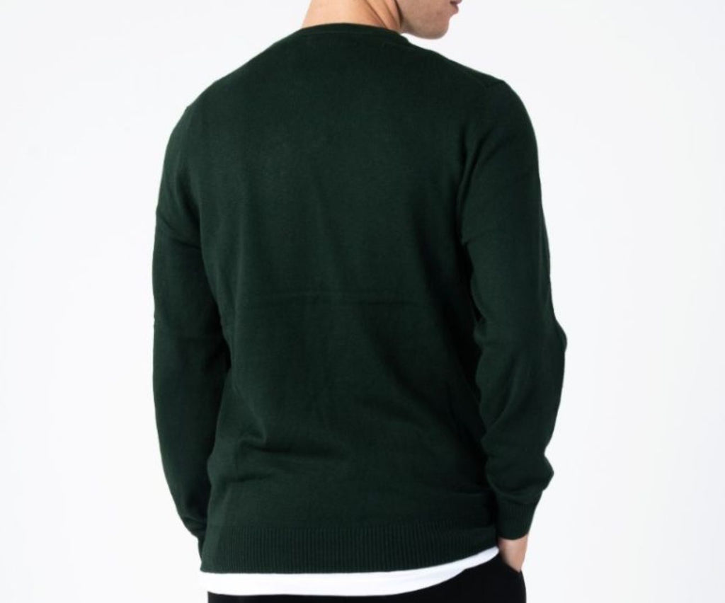 MAGLIONCINO LYLE E SCOTT GIROCOLLO LOGO LATO CUORE