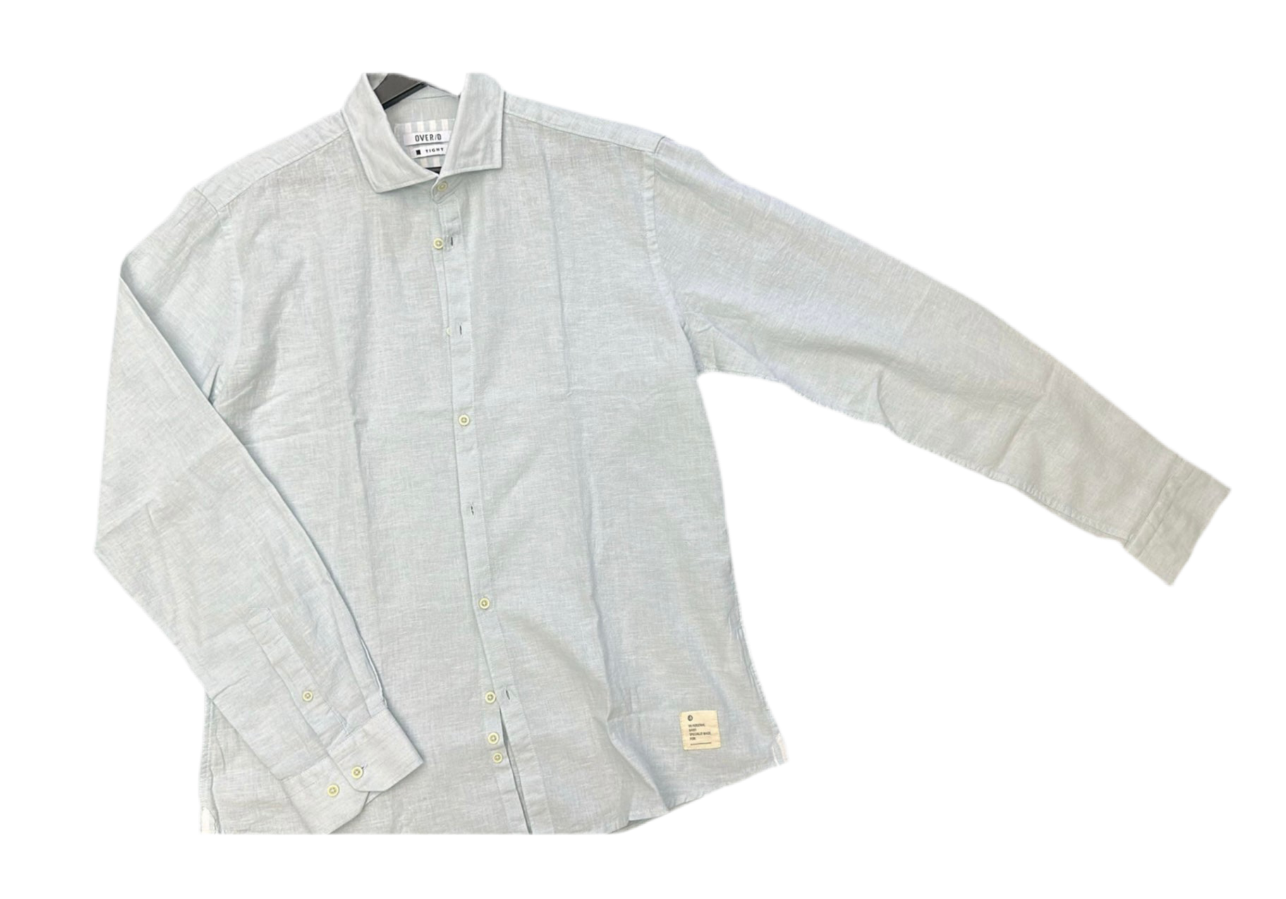 CAMICIA OVER/D COLLO FRANCESE DENIM