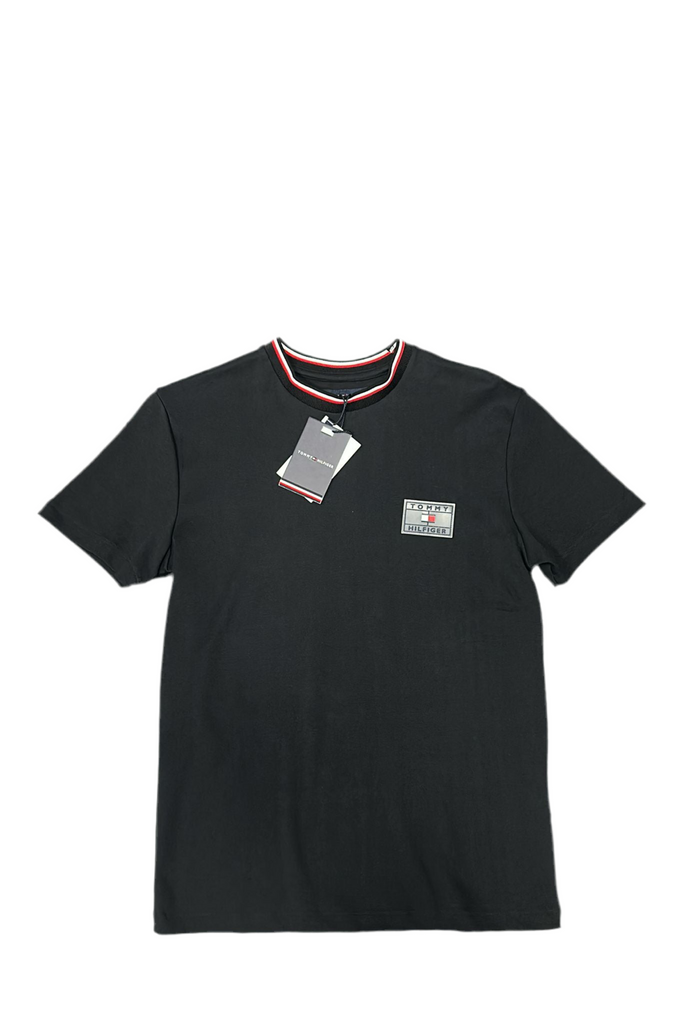 T-SHIRT TOMMY HILFIGER CON TARGHETTA GOMMA LATO CUORE