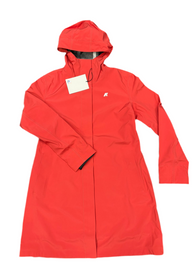 GIUBBINO K-WAY DONNA TERMICO CON CAPPUCCIO E COLLO ALTO