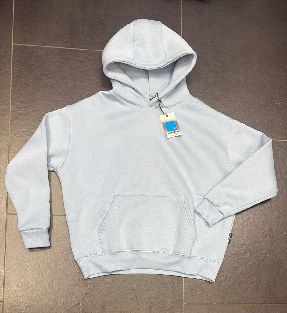 FELPA CIANOTIC UNISEX FELPATA CROP CLASSICA CON CAPPUCCIO