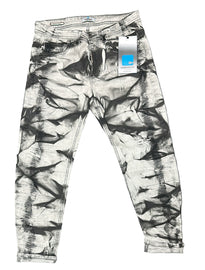 JEANS CIANOTIC UOMO FIT CON SFUMATURE GRIGIE E BOTTONI