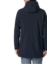 Carica l'immagine nel visualizzatore di Gallery, GIUBBINO K-WAY THOMAS BONDED CON CAPPUCCIO E LOGO GOMMATO