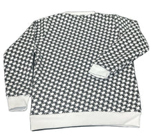 Carica l'immagine nel visualizzatore di Gallery, FELPA BUTNOT BAMBINO FELPATA TESCHIO BIANCO CENTRALE STAMPA ROMBI