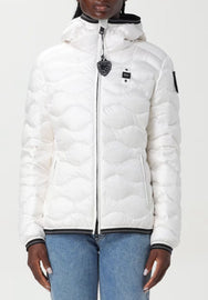 GIUBBINO BLAUER DONNA PIUMINO LOGO BRILLANTINATO ONDA