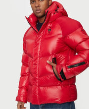 Carica l'immagine nel visualizzatore di Gallery, GIUBBINO BLAUER IMBOTTITO DIRITTO CON CERNIERE E STRAPPO  MANICA