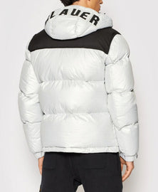 GIUBBINO BLAUER UOMO BOMBER SCRITTA CAPPUCCIO