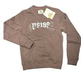 FELPA PACIOTTI UNISEX COTONE CON SCRITTA CENTRALE  CONSUMATA