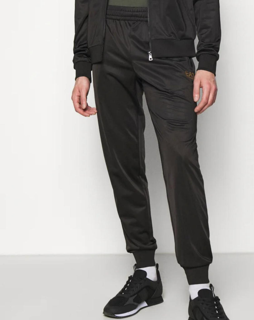 TUTA COMPLETA ARMANI CON ZIP E LOGO LATO CUORE ORO