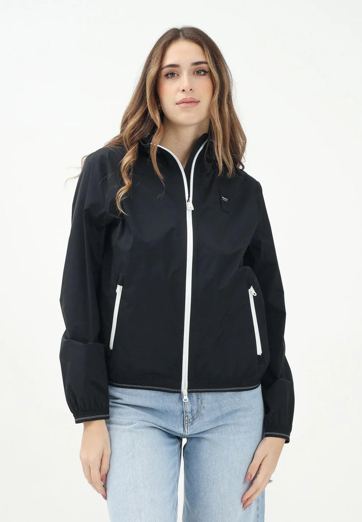 GIUBBINO BLAUER LEGGERO LOGO MANICA