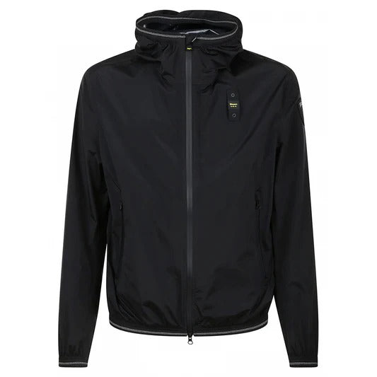 GIUBBINO BLAUER LEGGERO LOGO MANICA