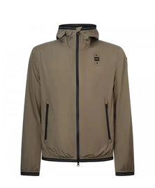 GIUBBINO BLAUER LEGGERO LOGO MANICA