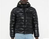 GIUBBINO BLAUER A ONDA CON LOGO NERO E TASCA LATO CUORE