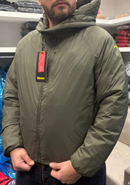 GIUBBINO BLAUER PIUMINO LEGGERO LOGO STAMPATO