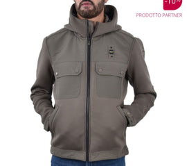 GIUBBINO BLAUER TERMICO CON TASCONI E CAPPUCCIO