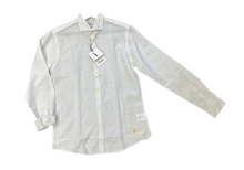 Carica l&#39;immagine nel visualizzatore di Gallery, CAMICIA OVER/D COLLO FRANCESE DENIM