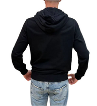 Carica l&#39;immagine nel visualizzatore di Gallery, FELPA PACIOTTI UNISEX COTONE CON CAPPUCCIO E SIGLA 4US CENTRALE GRANDE STILE MURO