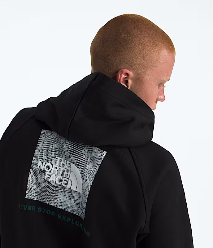 FELPA THE NORTH FACE CON LOGO CUORE E RETRO CON CAPPUCCIO