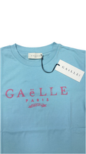 Carica l&#39;immagine nel visualizzatore di Gallery, T-SHIRT GAELLE SCRITTA CENTRALE GRANDE ROSA