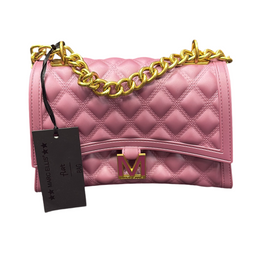 BORSA MARC ELLIS CON ROMBI E M IN ACCIAIO CHIUSURA