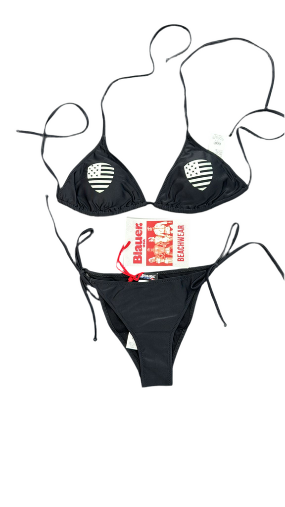 COSTUME BLAUER DUE PEZZI LOGO SENO