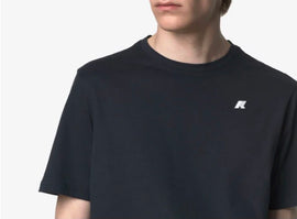 T-SHIRT K-WAY BASIC CON LOGO LATO CUORE GOMMA