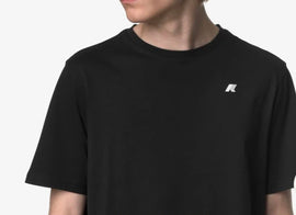 T-SHIRT K-WAY BASIC CON LOGO LATO CUORE GOMMA