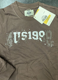 FELPA PACIOTTI UNISEX COTONE CON SCRITTA CENTRALE  CONSUMATA