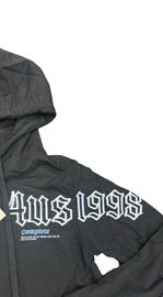 FELPA PACIOTTI UNISEX COTONE  CON CAPPUCCIO E SCRIITA DAL PETTO ALLA MANICA STAMPATA