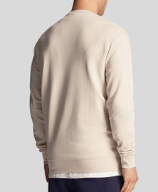 FELPA LYLE & SCOTT UOMO FELPATA LOGO AQUILA LATO CUORE