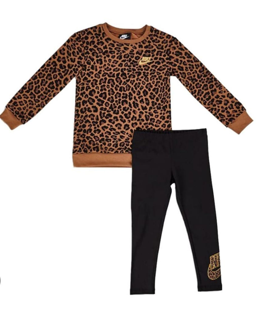 TUTA COMPLETA NIKE FELPA E GIROCOLLO MACULATO