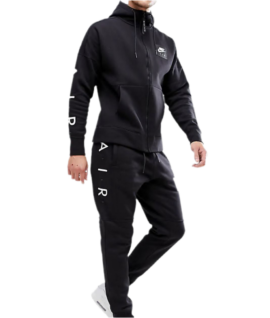 TUTA COMPLETA NIKE UNISEX FELPATA TARGHETTA LATO CUORE LOGATA E SCRITTA MANICA