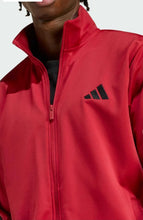 Carica l'immagine nel visualizzatore di Gallery, TUTA COMPLETA ADIDAS BANDE NERE , SENZA CAPPUCCIO