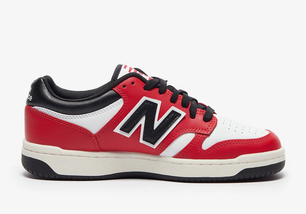 SCARPA NEW BALANCE 480 ROSSO BIANCO