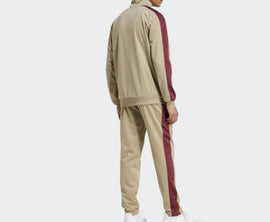 TUTA COMPLETA ADIDAS GIROCOLLO CON ZIP STRISCIA SPALLA BORDEUX