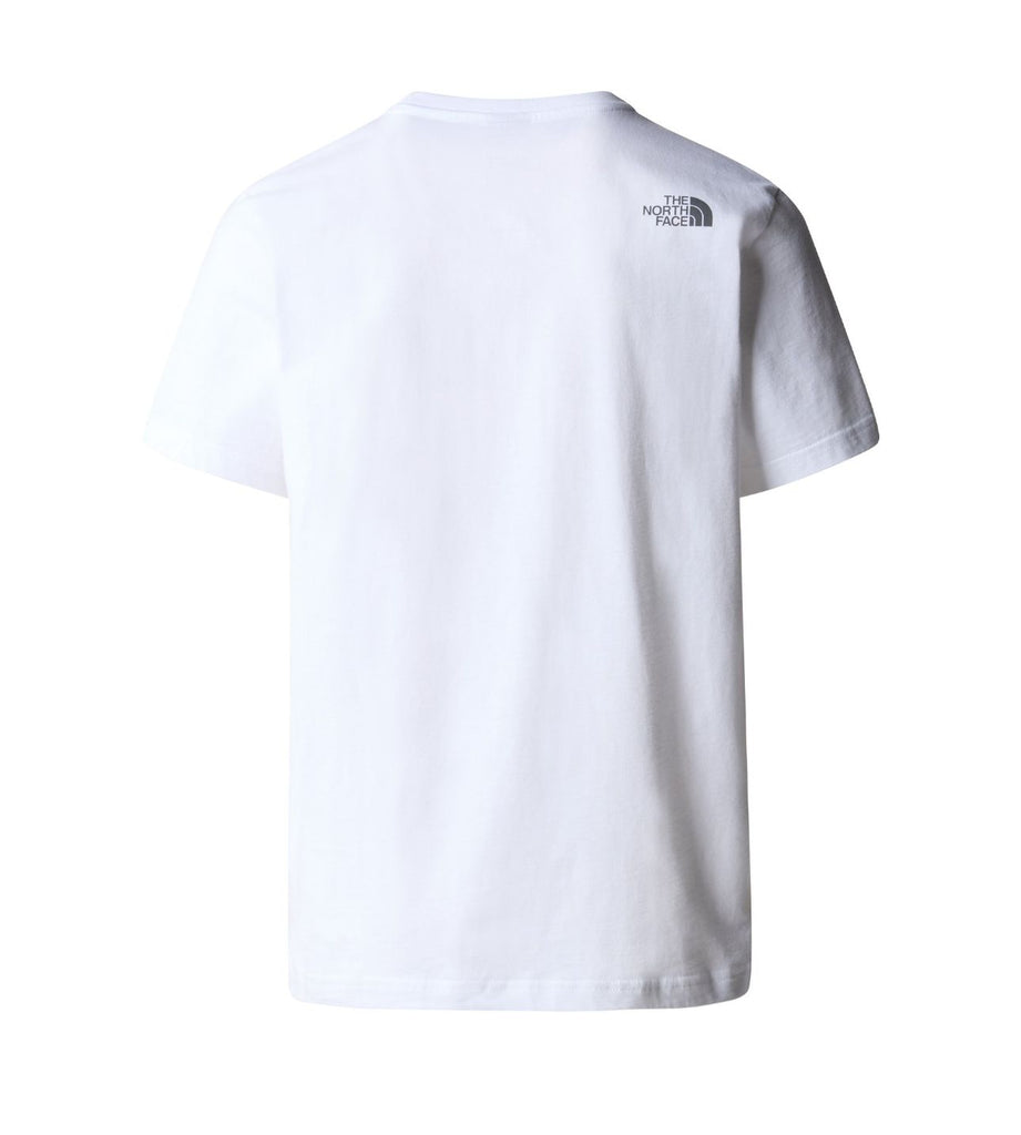 T-SHIRT THE NORTH FACE LOGO GRANDE COLORATO