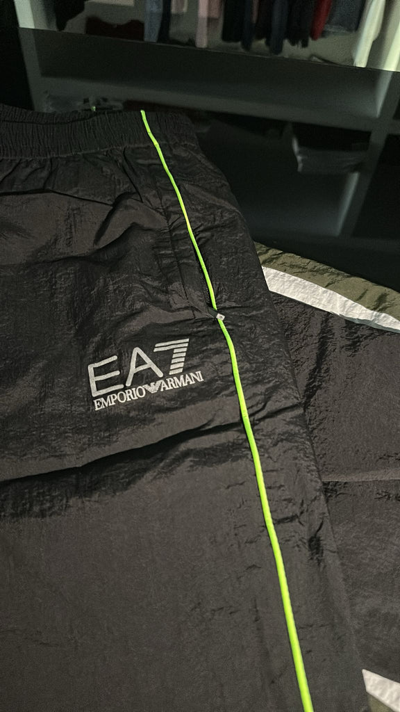 TUTA COMPLETA ARMANI UOMO LEGGERA LOGO MANICA
