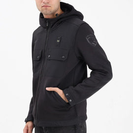 GIUBBINO BLAUER TERMICO CON TASCONI E CAPPUCCIO