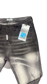 JEANS CIANOTIC FIT ALCARAZ BLACK BICOLORE