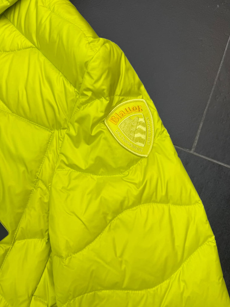 GIUBBINO BLAUER ONDA CON TASCA LATO CUORE PIUMINO